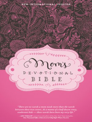 cover image of NIV Mom's Devotional Bible